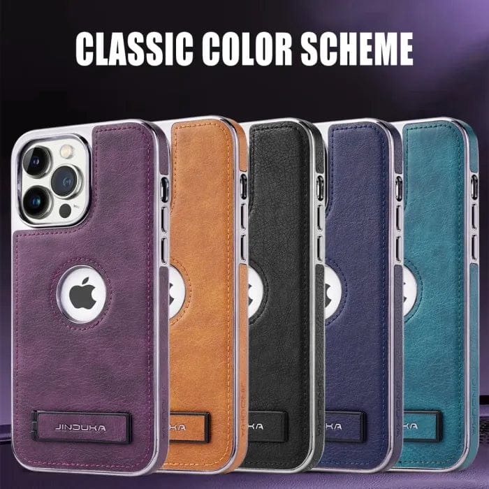 (Buy 1 Get 1) Exclusive Leather Bracket Holder Case For iPhone