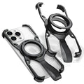 (Buy 1 Get 1) Tail Metal Case With Versatile Stand For iPhone