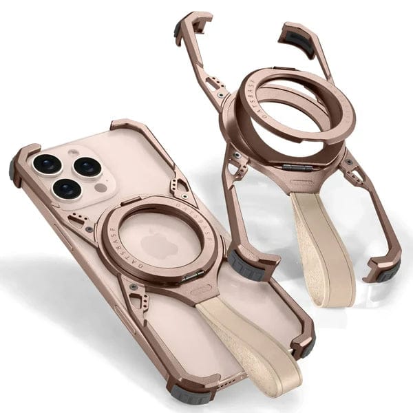 (Buy 1 Get 1) Tail Metal Case With Versatile Stand For iPhone