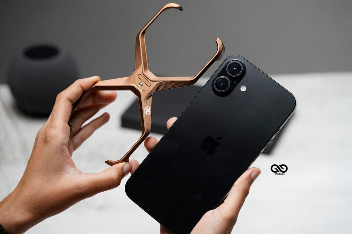 (Buy 1 Get 1) Anti-Fingerprint Titanium XBumper Metal Case for iPhone