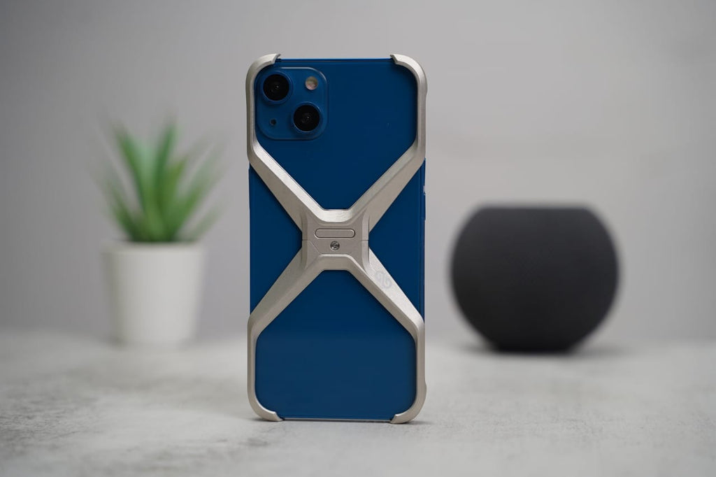(Buy 1 Get 1) Anti-Fingerprint Titanium XBumper Metal Case for iPhone