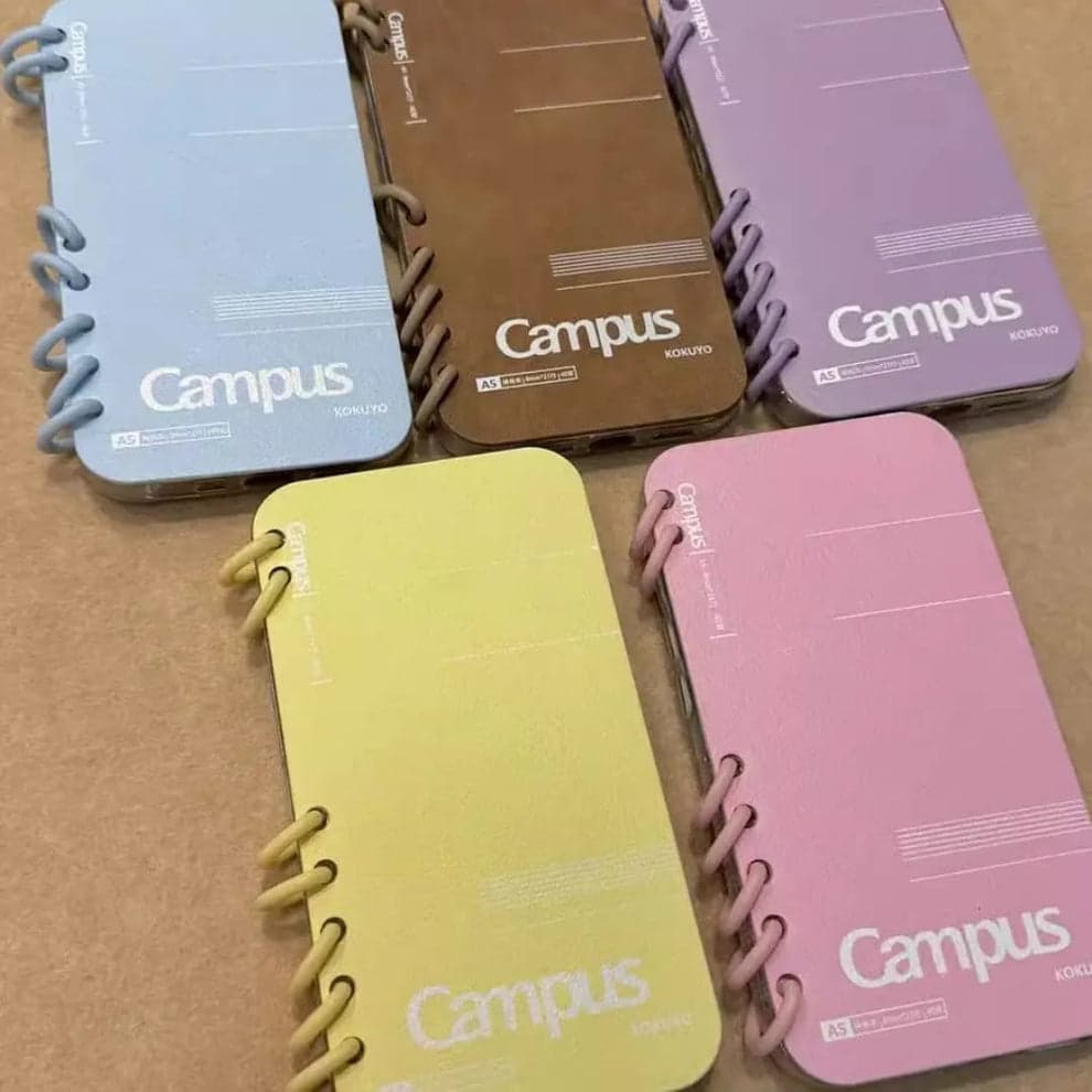 (Buy 1 Get 1) Solid Color Notebook Fashion Phone Case