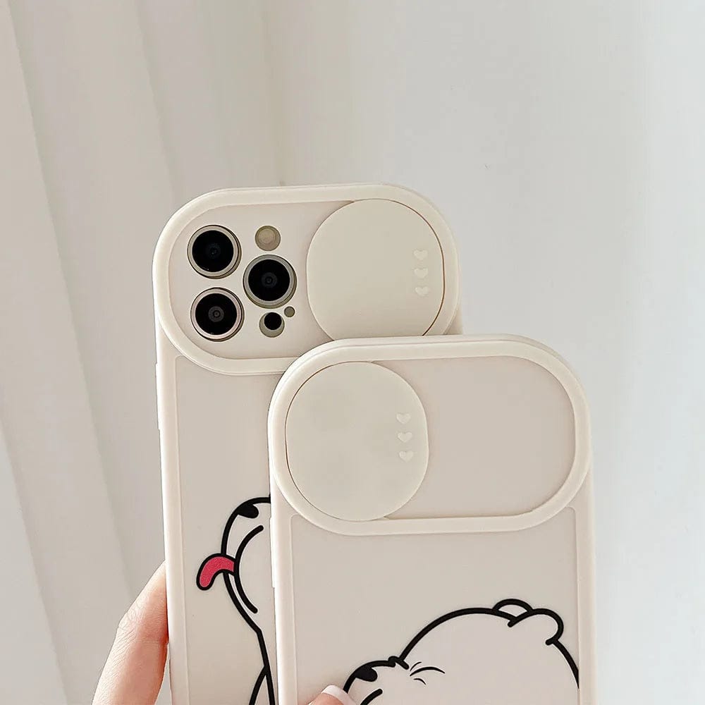 (Buy 1 Get 1) Silicone Bear Case For iPhone
