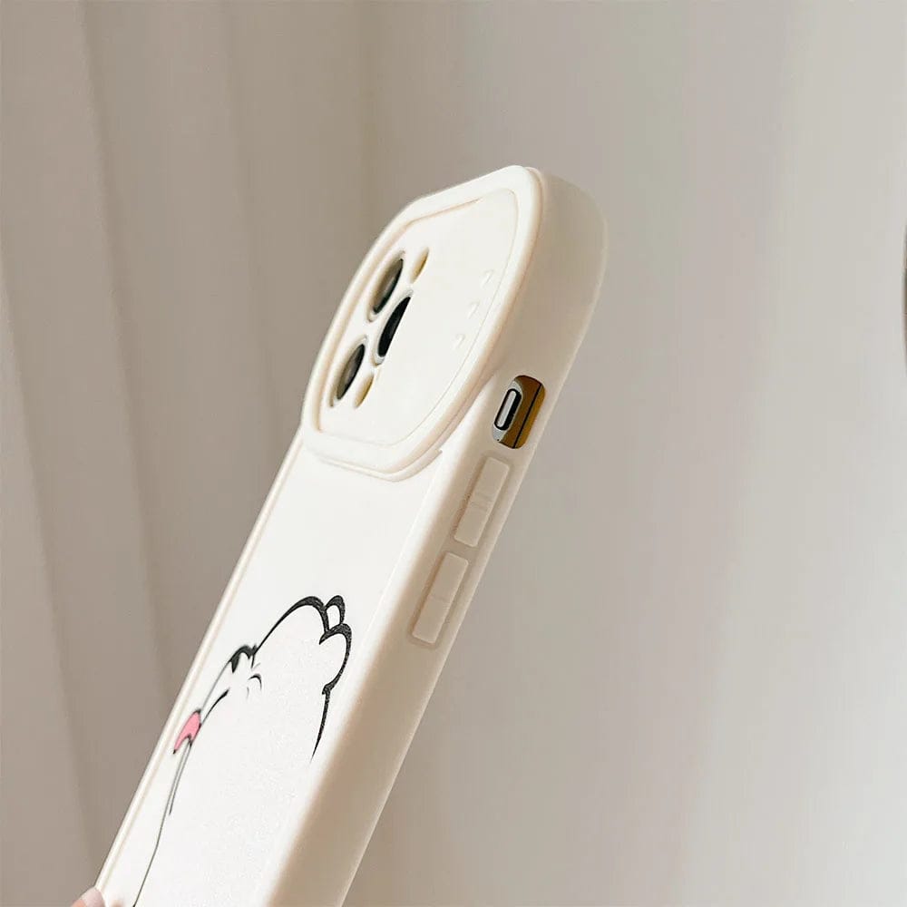(Buy 1 Get 1) Silicone Bear Case For iPhone