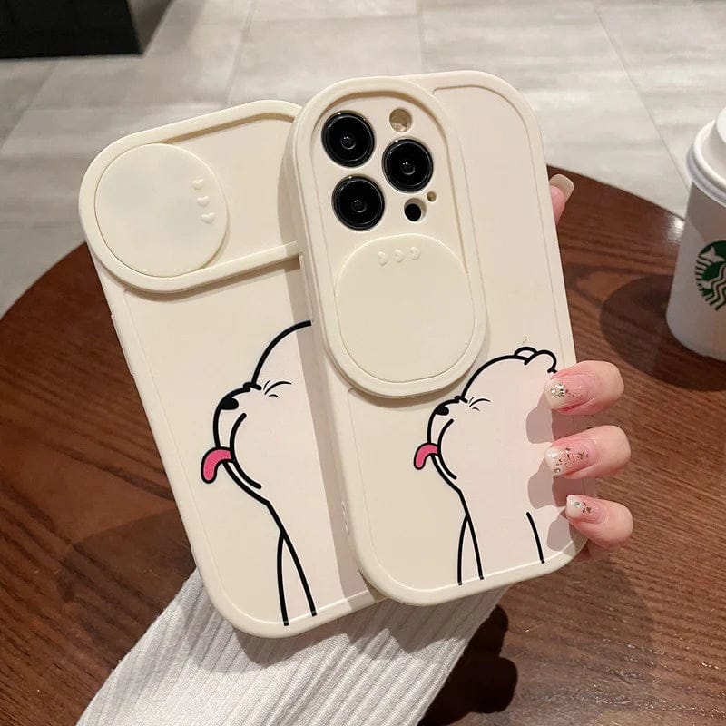 (Buy 1 Get 1) Silicone Bear Case For iPhone