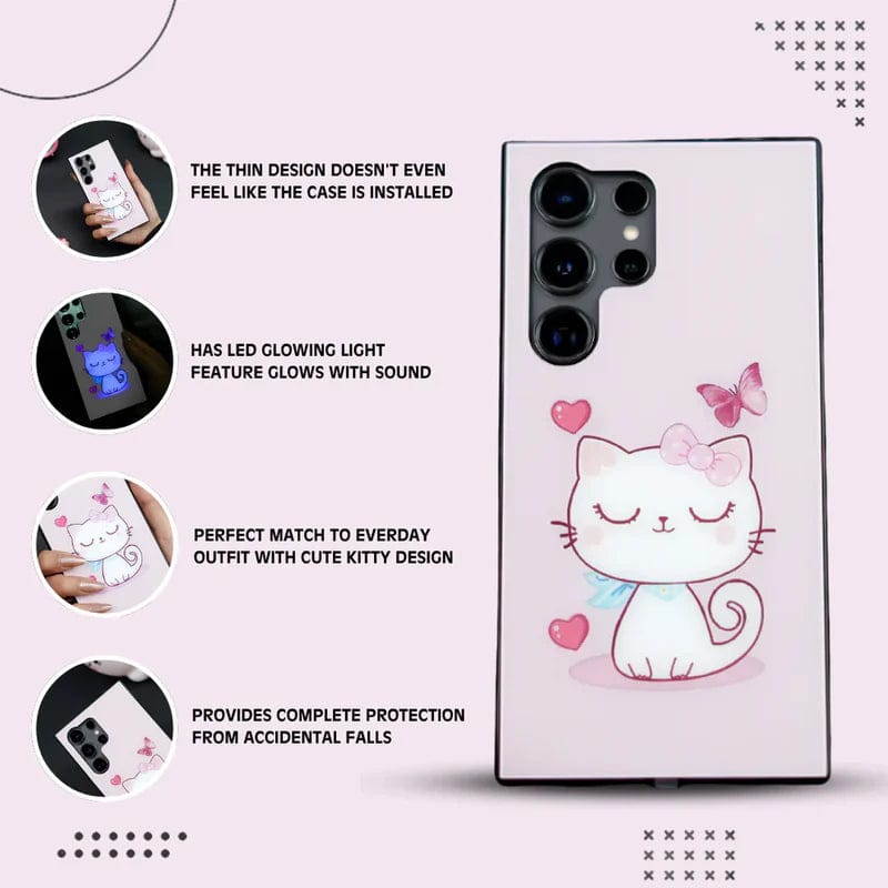 (Buy 1 Get 1) Luminous LED Bright Glow Light Case - Samsung