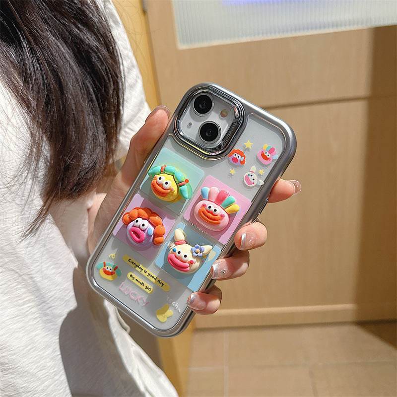 (Buy 1 Get 1) Trendy Humorous Cartoon Avatar Case For iPhone