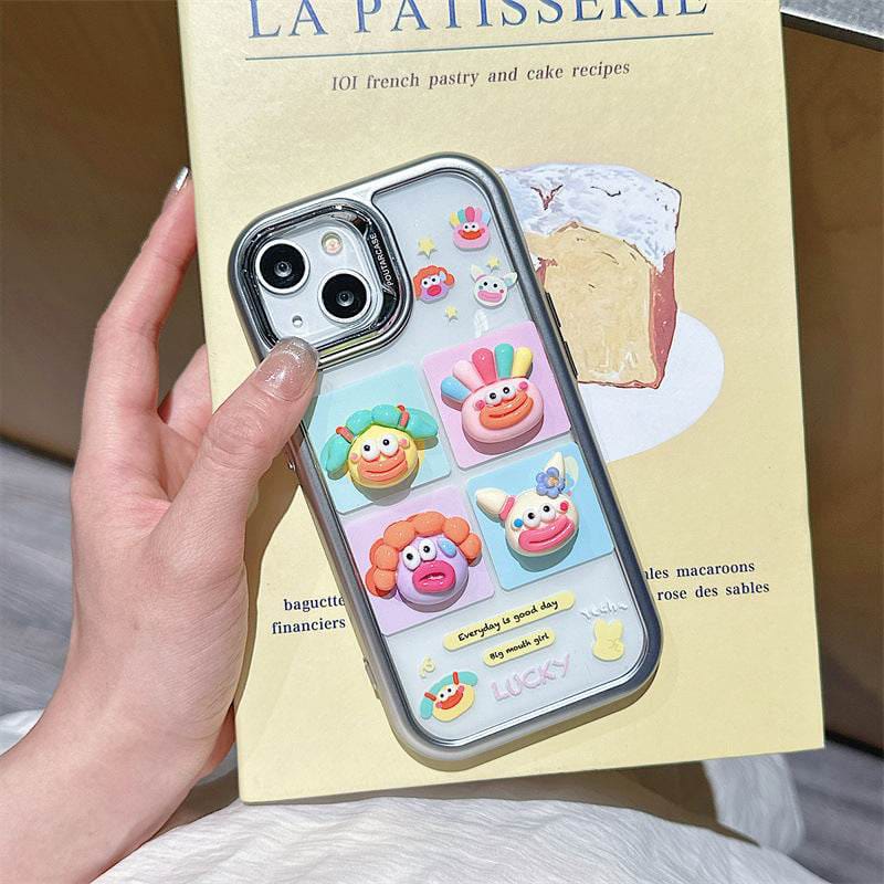 (Buy 1 Get 1) Trendy Humorous Cartoon Avatar Case For iPhone