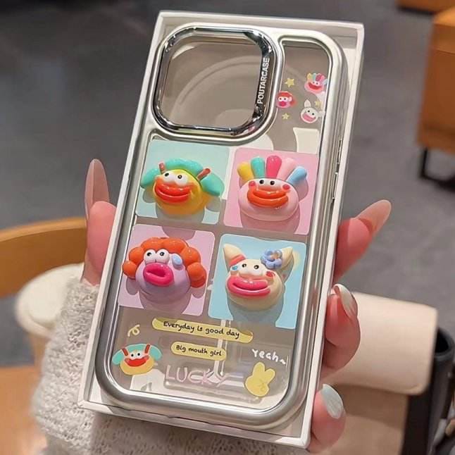 (Buy 1 Get 1) Trendy Humorous Cartoon Avatar Case For iPhone