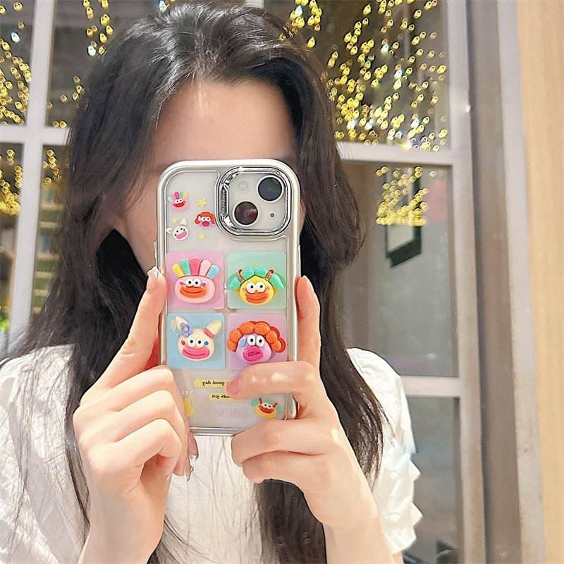(Buy 1 Get 1) Trendy Humorous Cartoon Avatar Case For iPhone