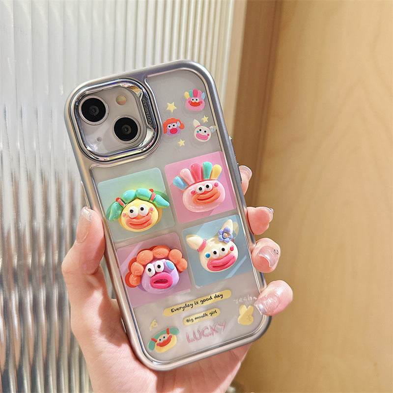 (Buy 1 Get 1) Trendy Humorous Cartoon Avatar Case For iPhone
