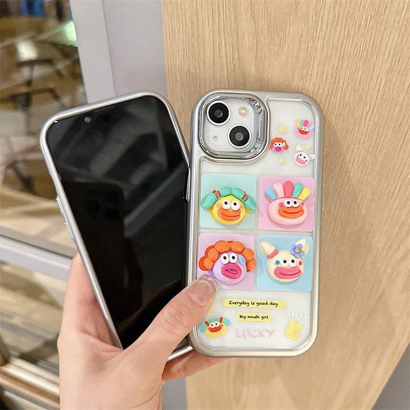 (Buy 1 Get 1) Trendy Humorous Cartoon Avatar Case For iPhone
