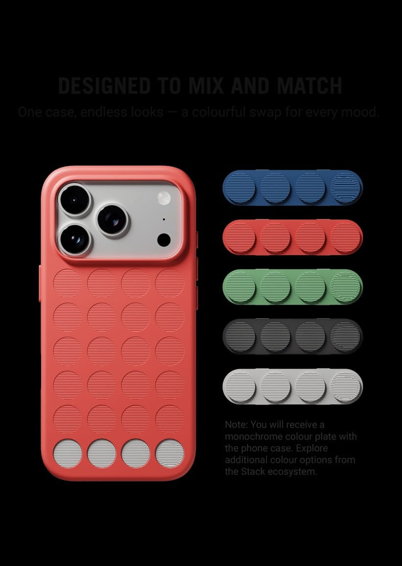 (Buy 1 Get 1) Coral Stack Signature Phone Case Cover for iPhone