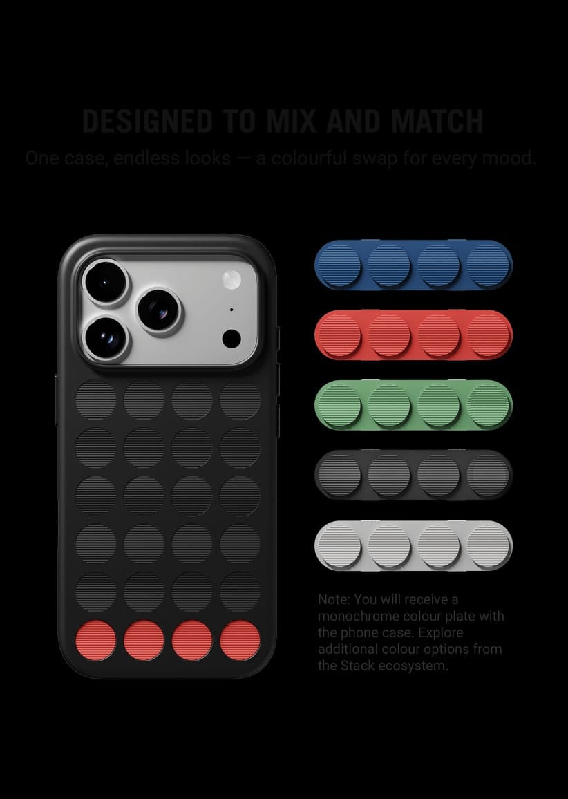 (Buy 1 Get 1) Coral Stack Signature Phone Case Cover for iPhone