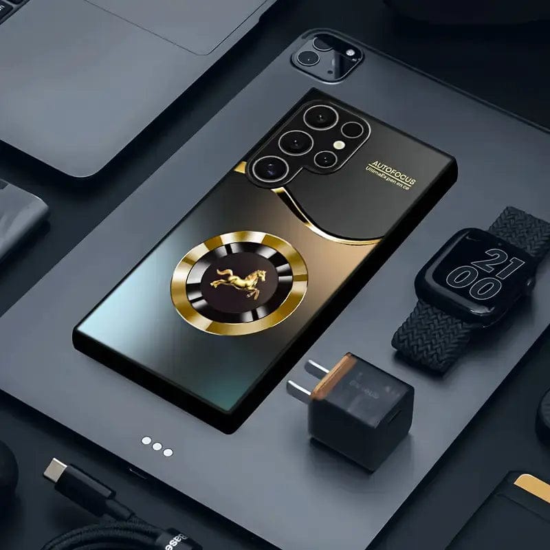 (Buy 1 Get 1) Golden Crown Reins Case For Samsung