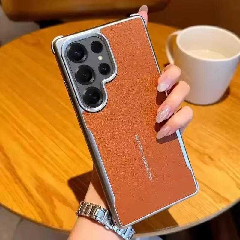 (Buy 1 Get 1) Imperial Shield Leather Case For Samsung
