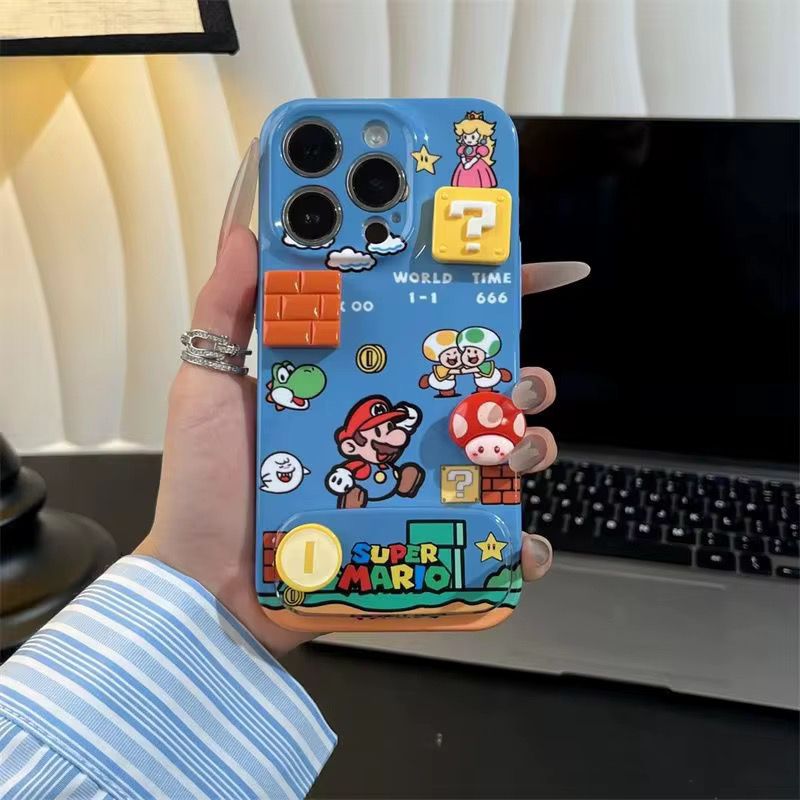 (Buy 1 Get 1) SUPER MARIO Case For iPhone