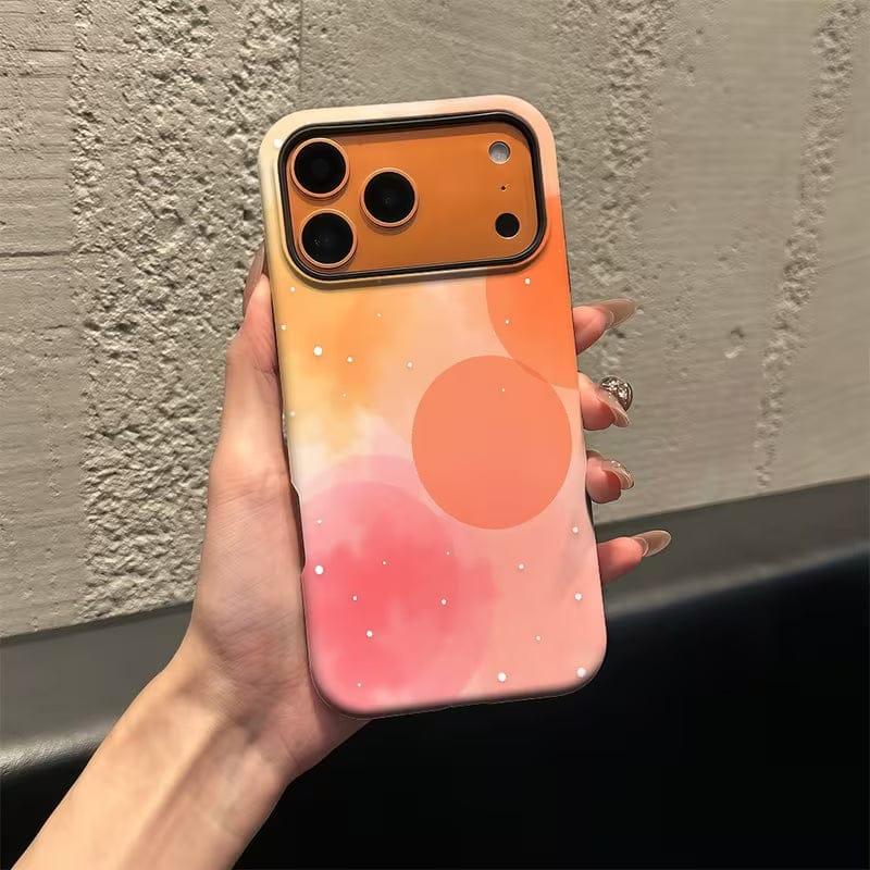 (Buy 1 Get 1) Peachy Dream Crystal Case For iPhone