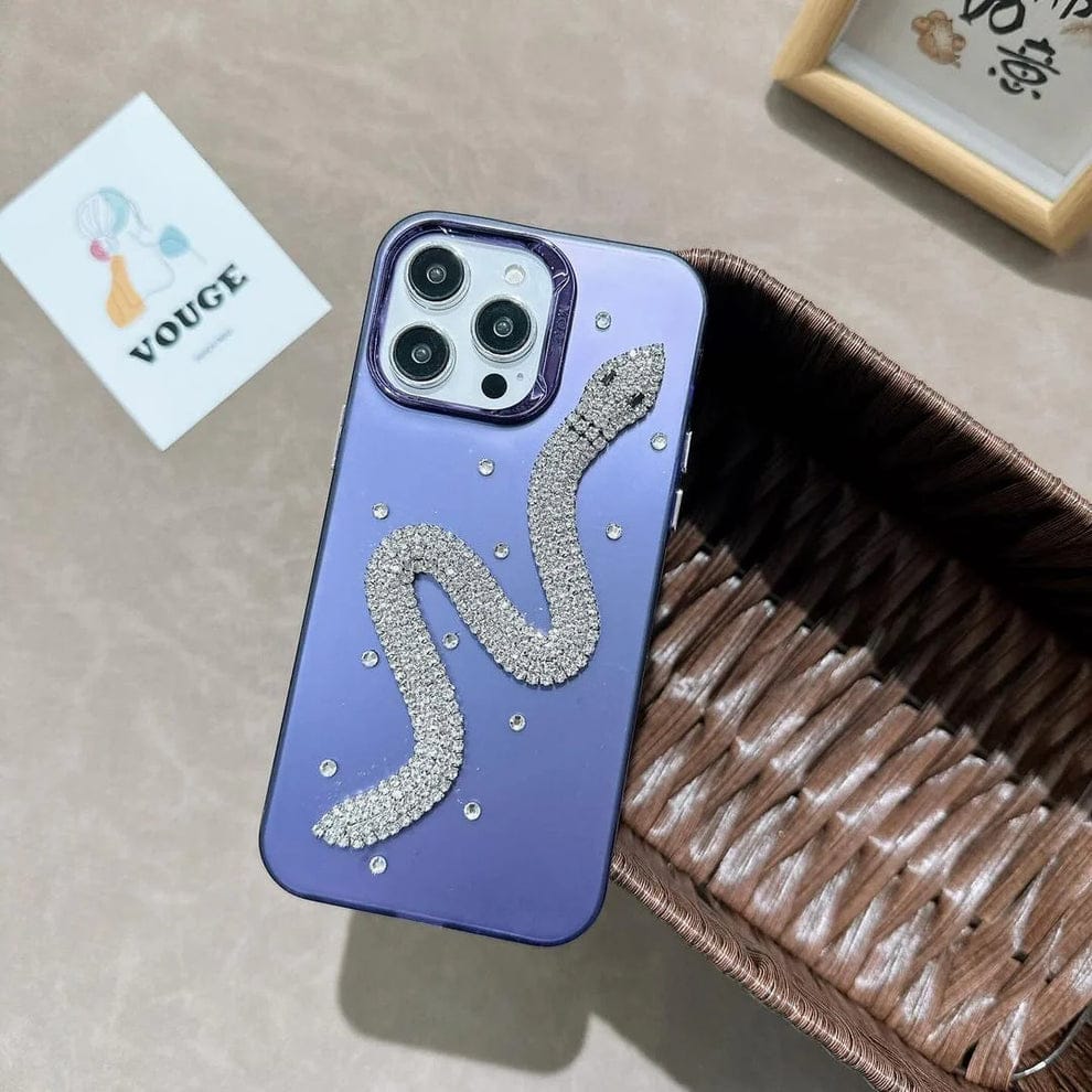 (Buy 1 Get 1) 3D Diamondback Snake Phone Case For iPhone