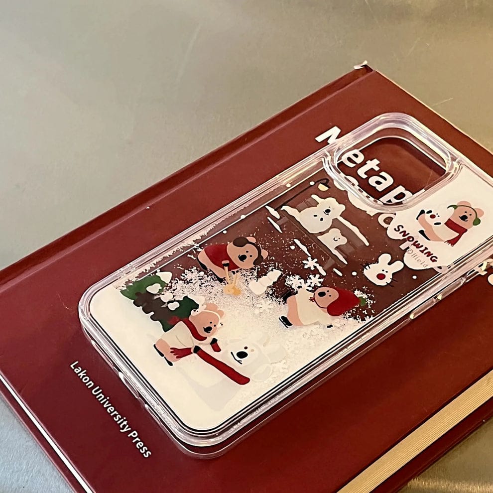 (Buy 1 Get 1) Cartoon Snow Burst Fantasy Case For iPhone