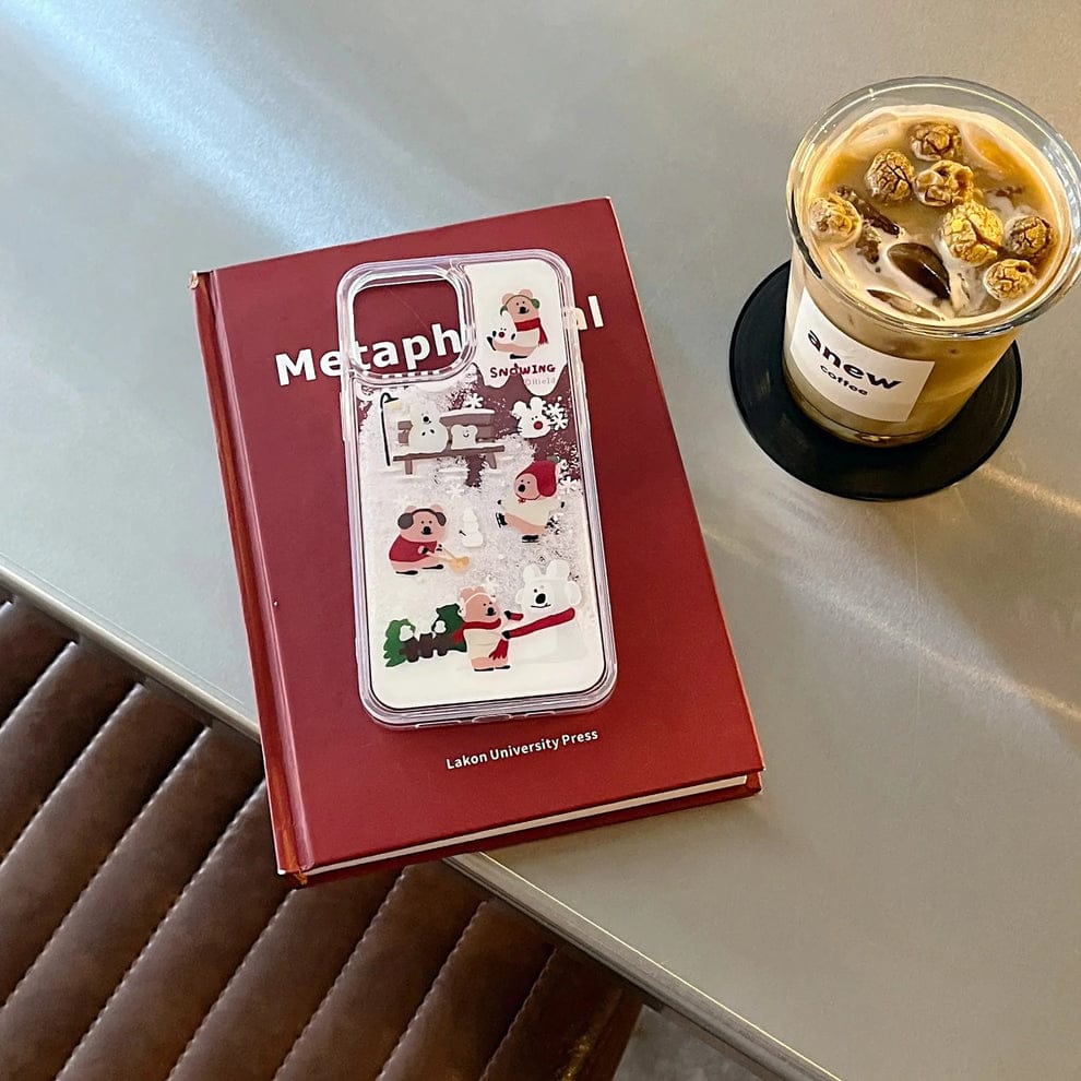 (Buy 1 Get 1) Cartoon Snow Burst Fantasy Case For iPhone