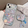 (Buy 1 Get 1) Sparkling Starry Pup Glimmer Case With AirPods Pro Case For iPhone