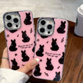 (Buy 1 Get 1) Playful Cartoon Bunny Phone Case For iPhone