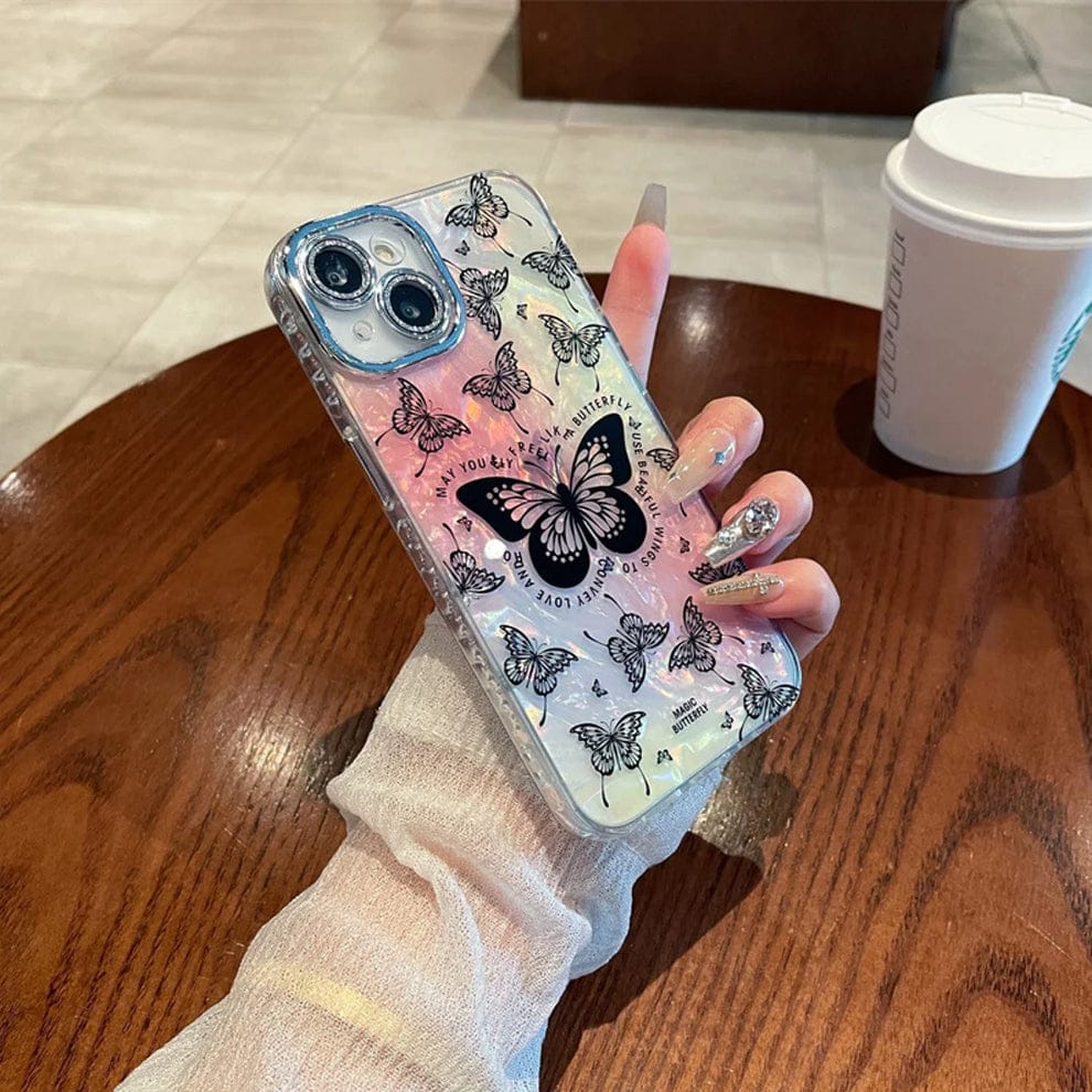 (Buy 1 Get 1) Mystical Chromatic Wings Phone Case For iPhone
