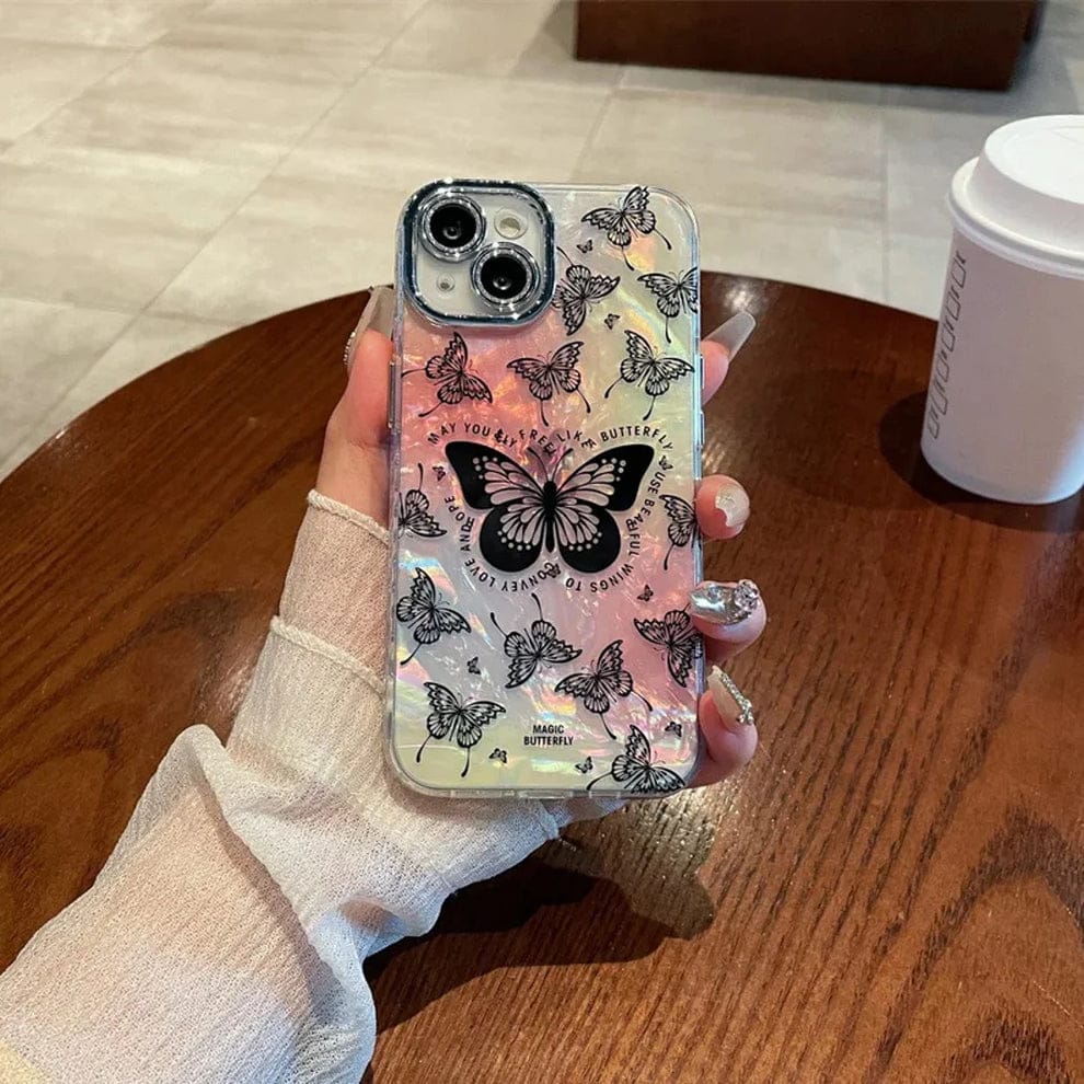 (Buy 1 Get 1) Mystical Chromatic Wings Phone Case For iPhone
