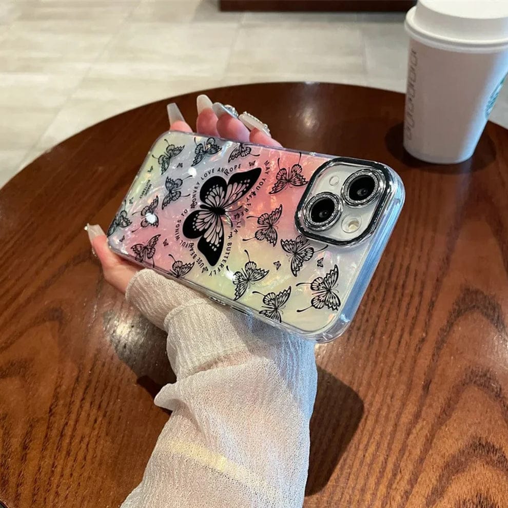(Buy 1 Get 1) Mystical Chromatic Wings Phone Case For iPhone