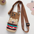 (Buy 1 Get 1) Lovely Cartoon Wallet Phone Case For iPhone