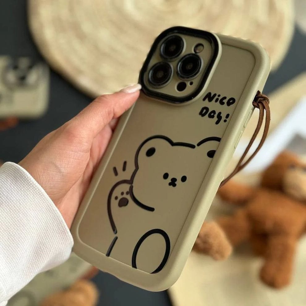 (Buy 1 Get 1) Graffiti Puppy Artistry Phone Case For iPhone