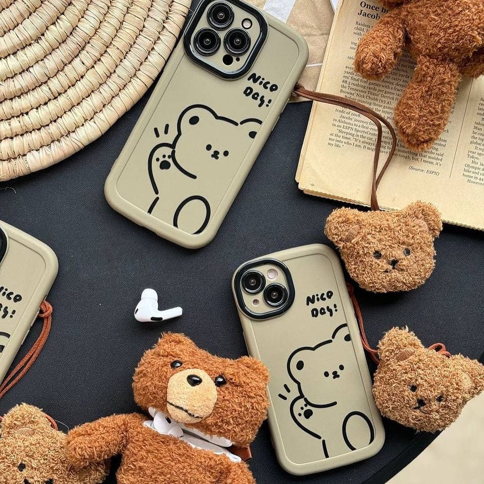 (Buy 1 Get 1) Graffiti Puppy Artistry Phone Case For iPhone