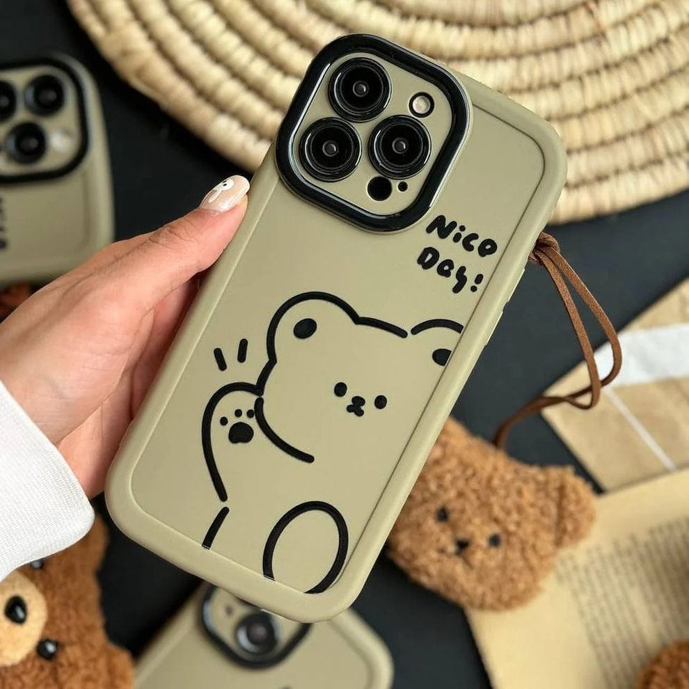 (Buy 1 Get 1) Graffiti Puppy Artistry Phone Case For iPhone