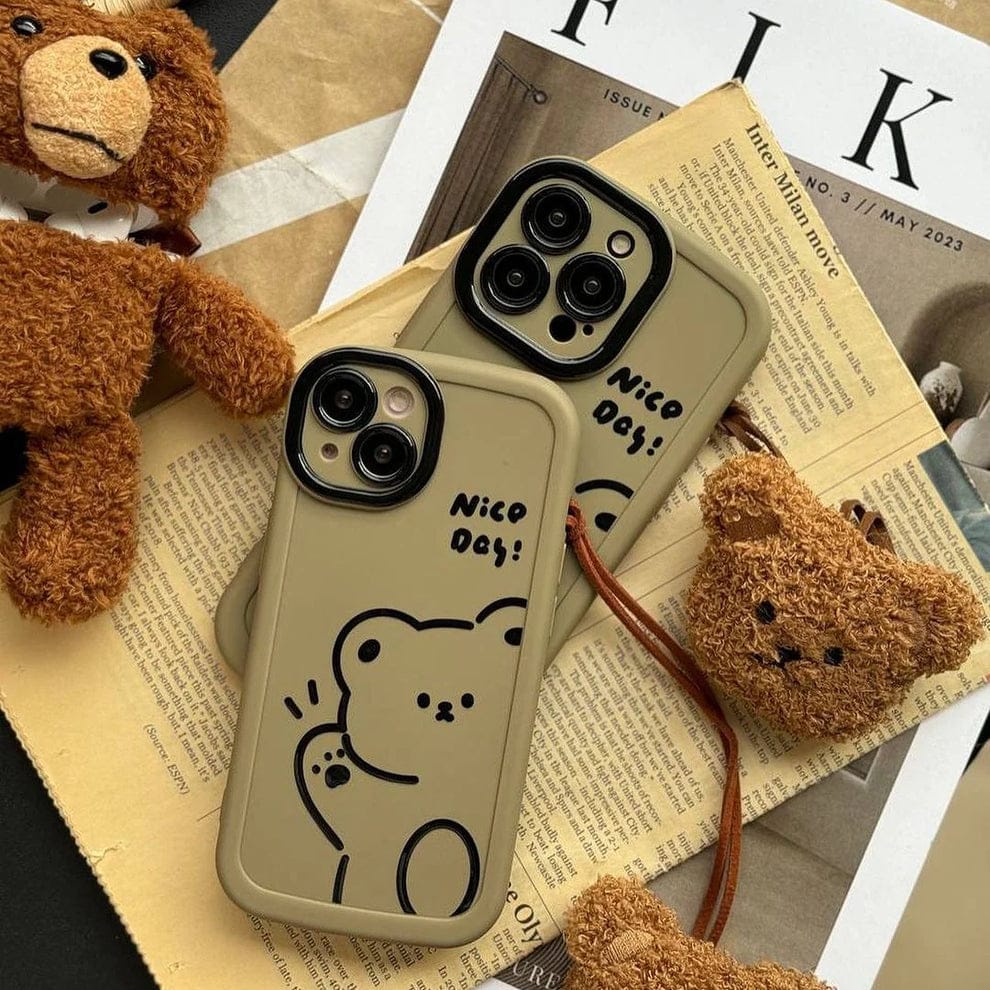 (Buy 1 Get 1) Graffiti Puppy Artistry Phone Case For iPhone