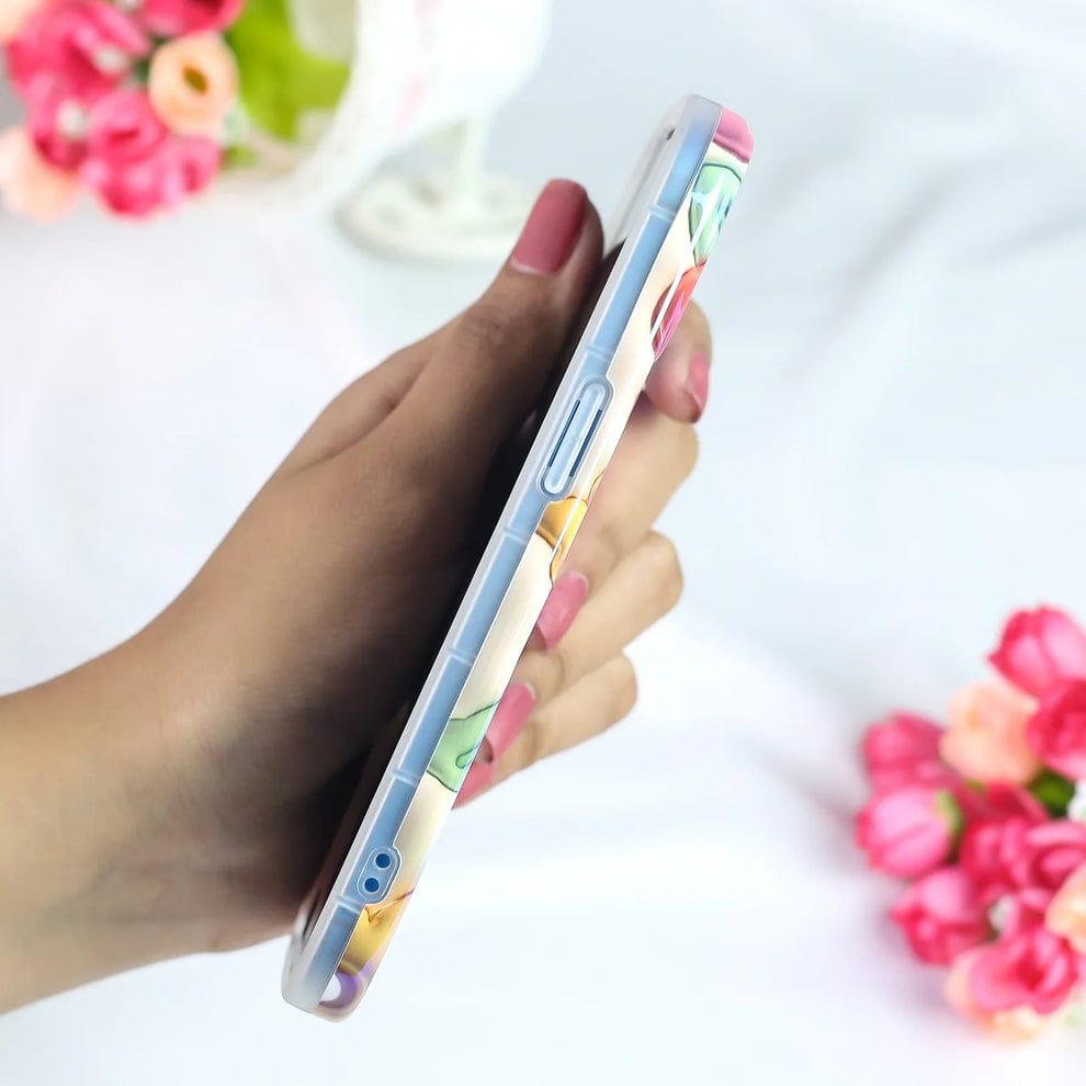 (Buy 1 Get 1) Glossy Rivel Blossom Case For iPhone
