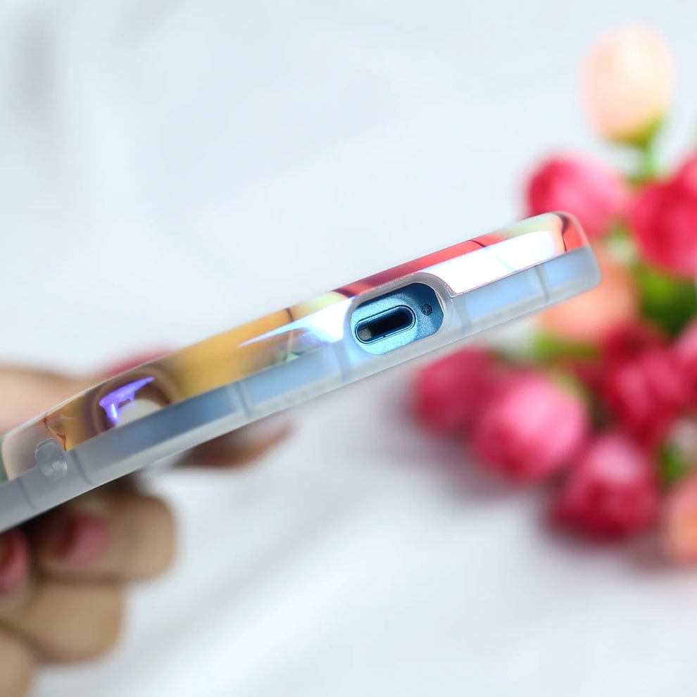 (Buy 1 Get 1) Glossy Rivel Blossom Case For iPhone