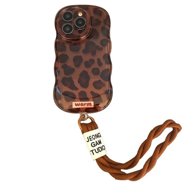 (Buy 1 Get 1) Glamorous Safari Nights Leopard Print Case For iPhone