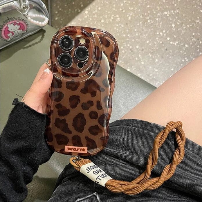 (Buy 1 Get 1) Glamorous Safari Nights Leopard Print Case For iPhone