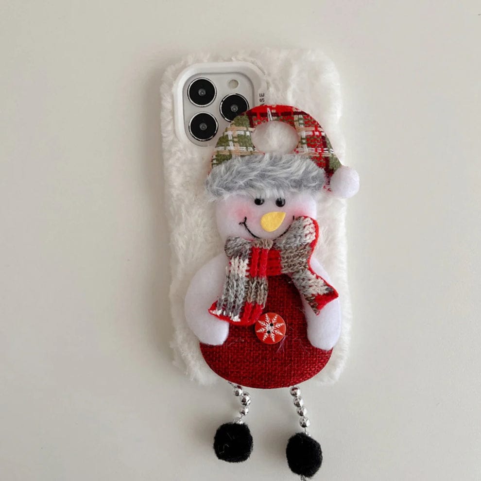 (Buy 1 Get 1) Fluffy Mingle 3D Jingle Fiesta Case For iPhone