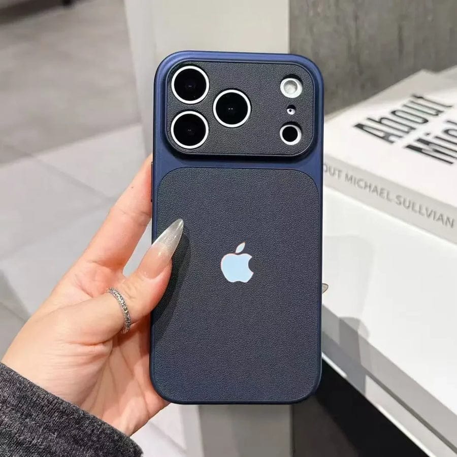 (Buy 1 Get 1) Minimal Aura Leather Finish Case