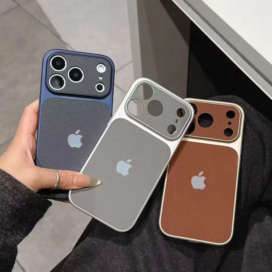 (Buy 1 Get 1) Minimal Aura Leather Finish Case