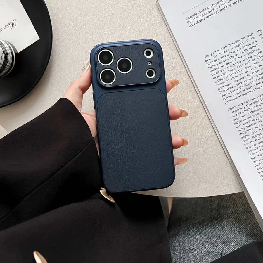 (Buy 1 Get 1) Minimal Aura Leather Finish Case