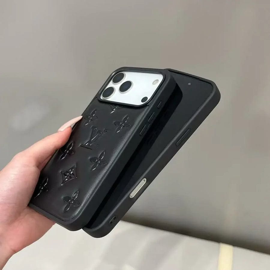 (Buy 1 Get 1) Imperial Monogram Embossed Floral Case