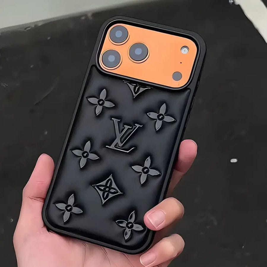 (Buy 1 Get 1) Imperial Monogram Embossed Floral Case