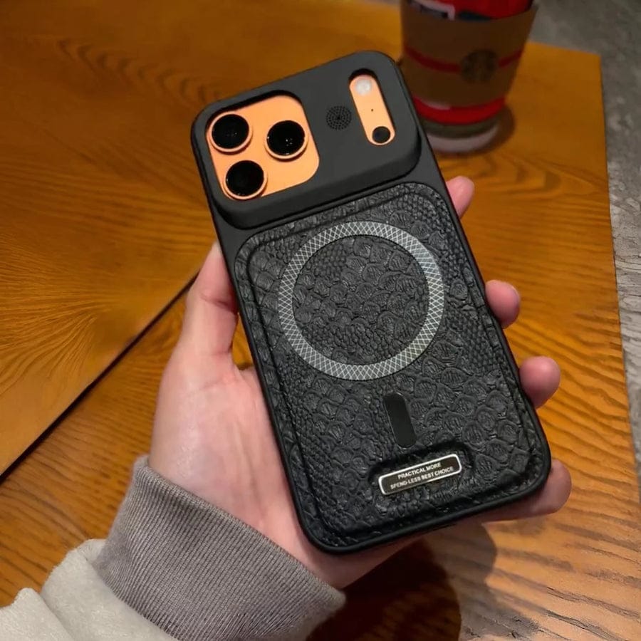 (Buy 1 Get 1) Urban Croc Pro Shield Leather Case For iPhone