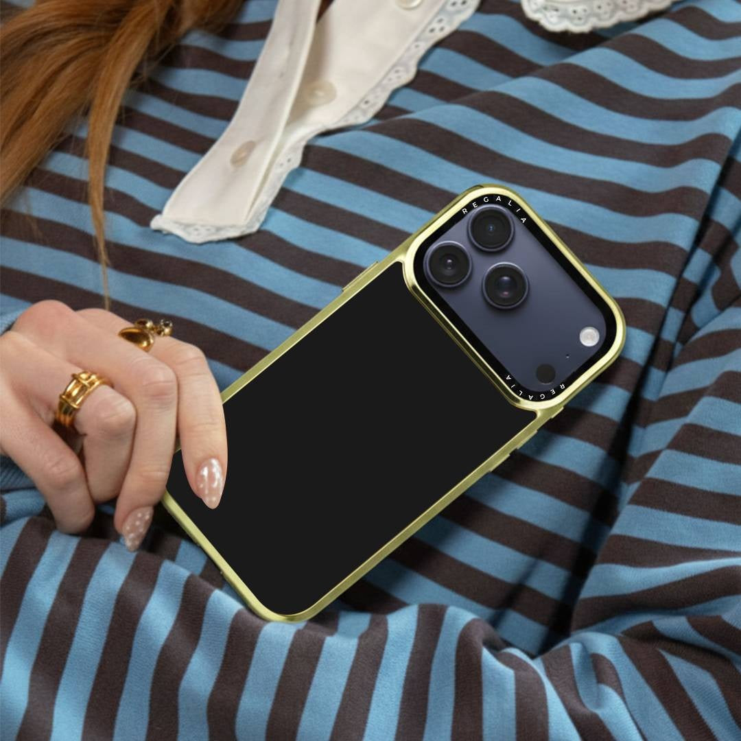 (Buy 1 Get 1) Graphite Black - Regalia Case For iPhone