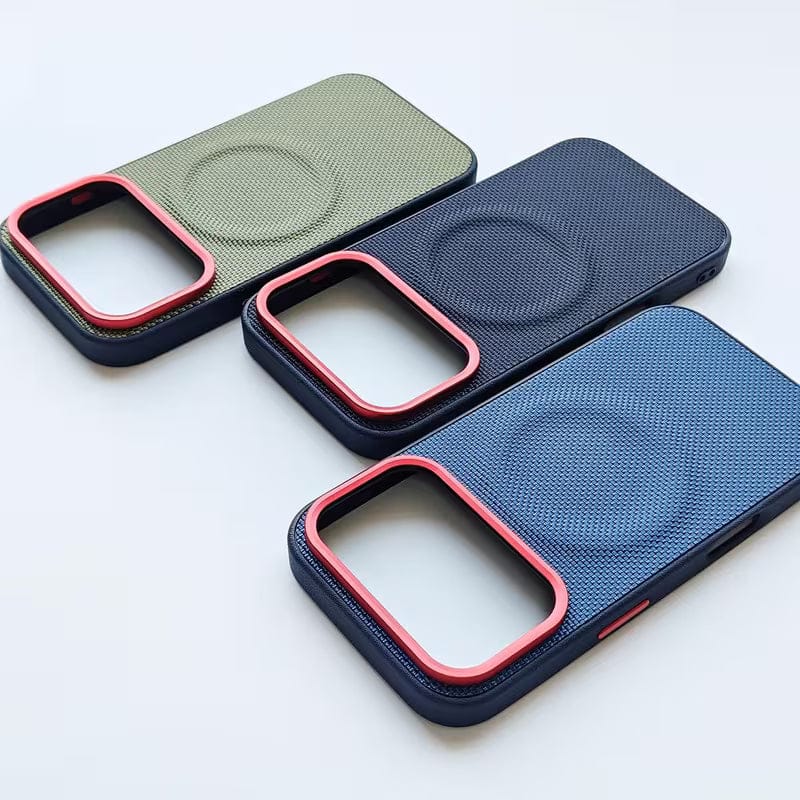 (Buy 1 Get 1) WeaveMag Trio Case Woven Magnetic iPhone Cover