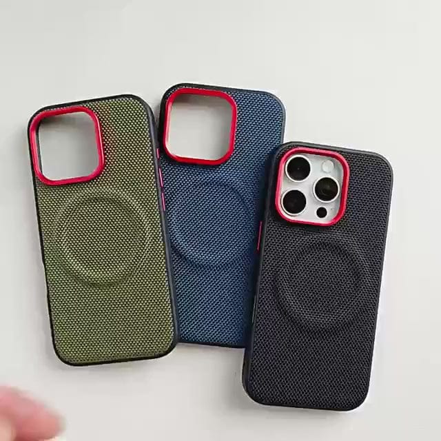 (Buy 1 Get 1) WeaveMag Trio Case Woven Magnetic iPhone Cover