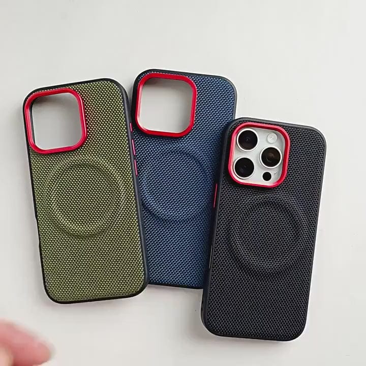 (Buy 1 Get 1) WeaveMag Trio Case Woven Magnetic iPhone Cover